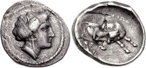 Gortyn over uncertain Classical Numismatic Group, MBS 84, 5 May 2010, 513.jpg