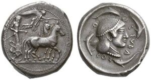 AC 88 - Syracuse, silver, tetradrachms (490-485 BCE).jpg
