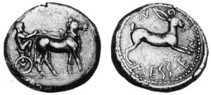 AC 65a - Zancle, silver, didrachm, 480-461 BC.jpg