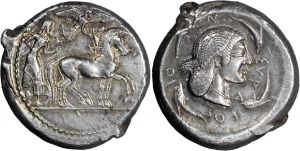 AC 90 - Syracuse, silver, tetradrachms (485-479 BCE).jpg