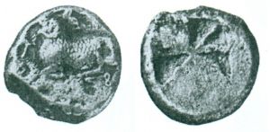 Salamis over Aegina Gorny & Mosch, 134, 1503.jpg
