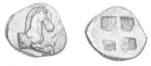 RQMAC 134b - Maroneia, silver, trihemiobol, 495-448 BC.jpg