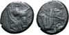 2463 - Panticapaeum (AE Athena-prow) over uncertain type.jpg