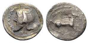 AC 42a - Entella, silver, hemidrachm, 410-409 BC.jpg