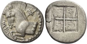 RQMAC 132 - Maroneia, silver, drachma, 510-490 BC.jpg