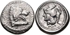 2243 - Xanthus (Artumpara) (didrachm lion-Athena).jpg