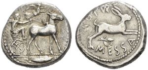 AC 66 - Zancle, silver, tetradrachm, 460-426 BC.jpg