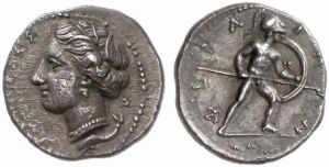 AC 68a -Messana, silver, drachms (425-396 BCE).jpg