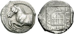 RQMAC 133 - Maroneia, silver, didrachm, 495-448 BC.jpg