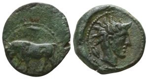 AC 54e - Gela, bronze, unciae (420-405 BCE).jpg