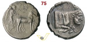 AC 44a - Gela, silver, tetradrachm, 490-475 BC.jpg