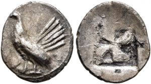 AC 57 - Himera, silver, obol, 530-482 BC.jpg