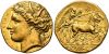 H 43 - Syracuse, gold, hemistater, 279-278 BC.jpg
