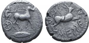 AC 65 - Messana, silver, tetradrachms (480-461 BCE).jpg